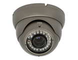 Уличная купольная цветная видеокамера с ИК-подсветкой PE-2012L 2.8-12 Praxis